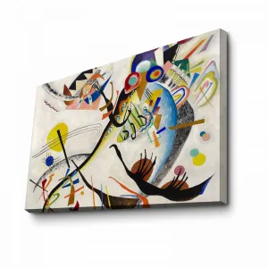 Hanah Home Obraz BLUE SEGMENT značky W. KADINSKY 70x100 cm