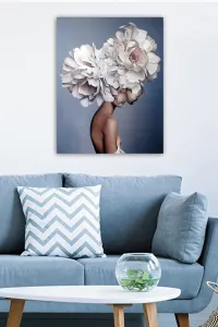 Wallity Obraz MAURUS 50x70 cm biely/modrý