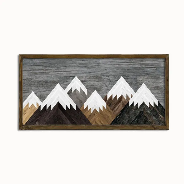 Hanah Home Obraz Hory 120x60 cm
