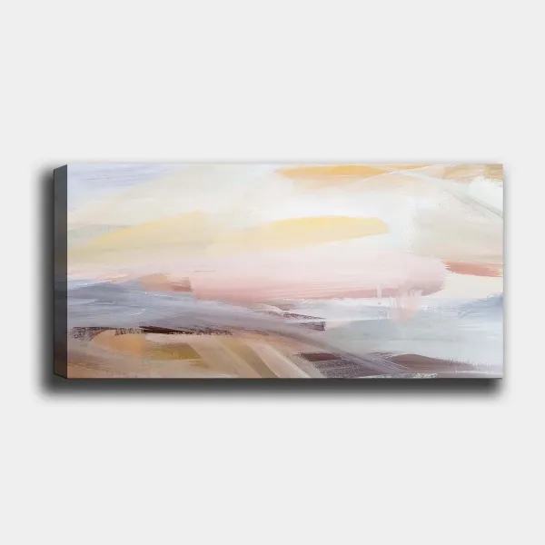 Hanah Home Obraz Hra so svetlami 120x50 cm