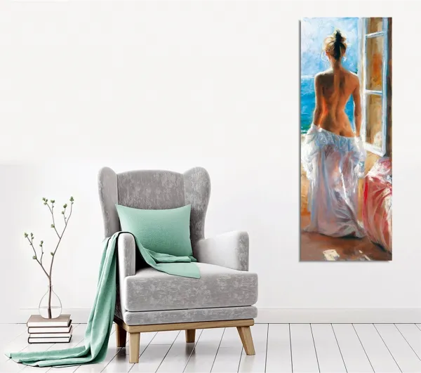 Wallity Obraz na plátne Nahé more PC202 30x80 cm