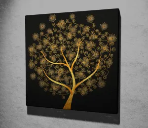 Wallity Obraz na plátne Orientálny strom KC054 45x45 cm