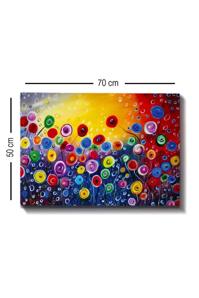 Wallity Obraz na plátne Abstraction field 50x70 cm