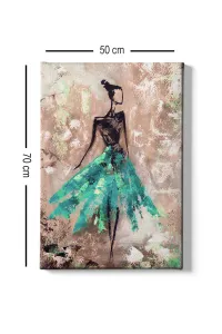 Wallity Obraz na plátne Ballerina 50x70 cm