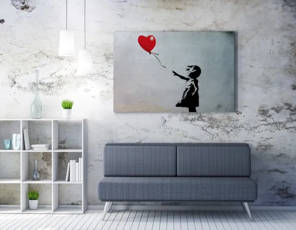 Wallity Obraz na plátne Vznášajúca sa láska WY06 70x100 cm