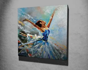 Wallity Obraz na plátne Ballet KC268 45x45 cm