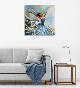 Wallity Obraz na plátne Ballet KC268 45x45 cm