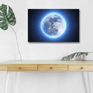 Hanah Home Obraz s led osvetlením Planéta 70x45 cm