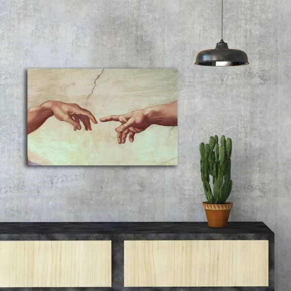 Wallity Obraz JUHO 45x70 cm béžový