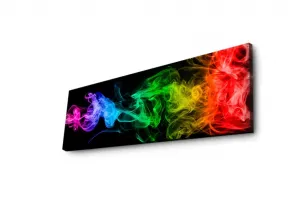 Wallity Obraz s LED osvetlením FAREBNÁ HMLA 67 30 x 90 cm