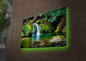 Wallity Obraz s LED osvetlením PRÍRODA 34 45 x 70 cm