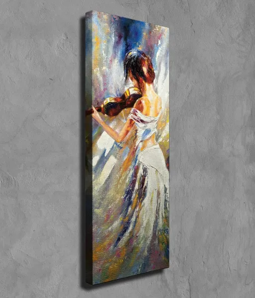 Wallity Obraz na plátne Husľová krása PC206 30x80 cm