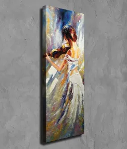 Wallity Obraz na plátne Husľová krása PC206 30x80 cm
