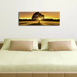 Hanah Home Obraz s led osvetlením Ledda Strom 90x30 cm