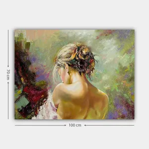 Hanah Home Obraz WOMAN WITH COLORS 70x100 cm