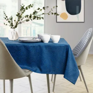Oválny obrus AmeliaHome GAIA indigový, veľkosť o155x400