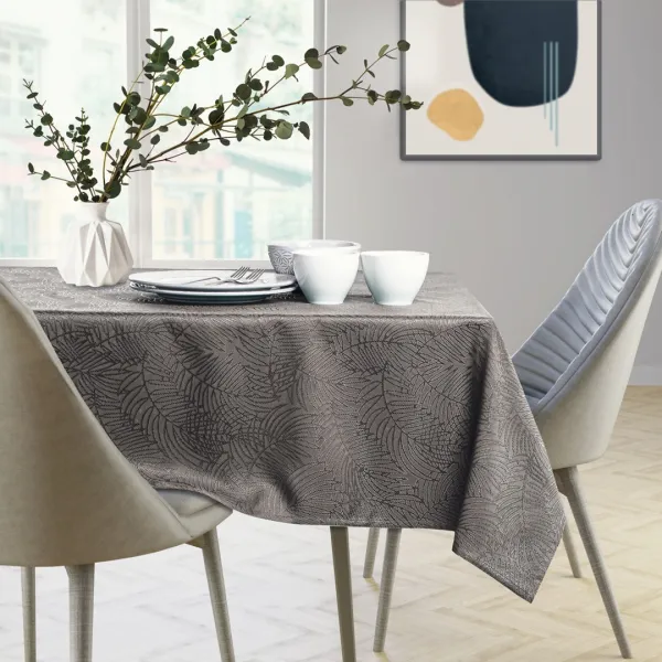 Obrus AmeliaHome GAIA kakaový, veľkosť 155x155