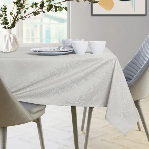 Obrus AmeliaHome GAIA krémový, veľkosť 155x400
