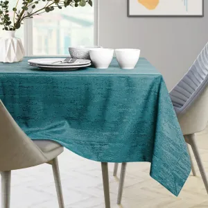 Súprava obrusu a behúňa na stôl AmeliaHome VESTA 115x200+35x200 cm morská modrá