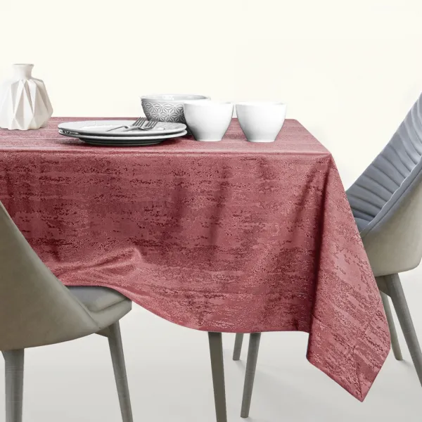 AmeliaHome Obrus Vesta old rose, 110 x 110 cm