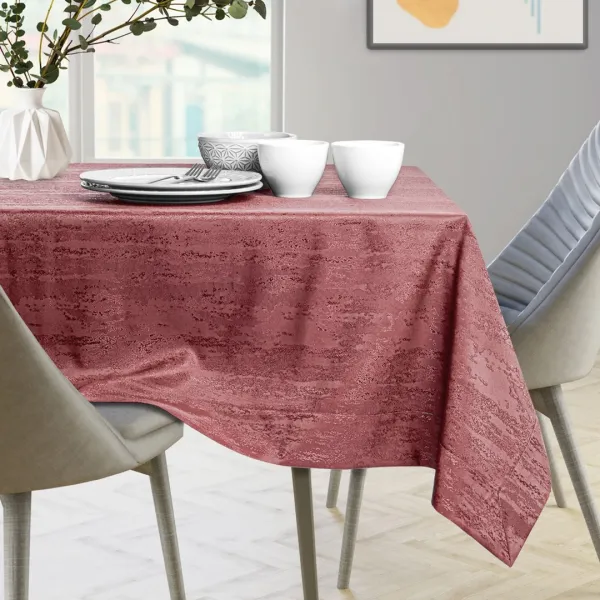 AmeliaHome Obrus Vesta old rose, 110 x 110 cm
