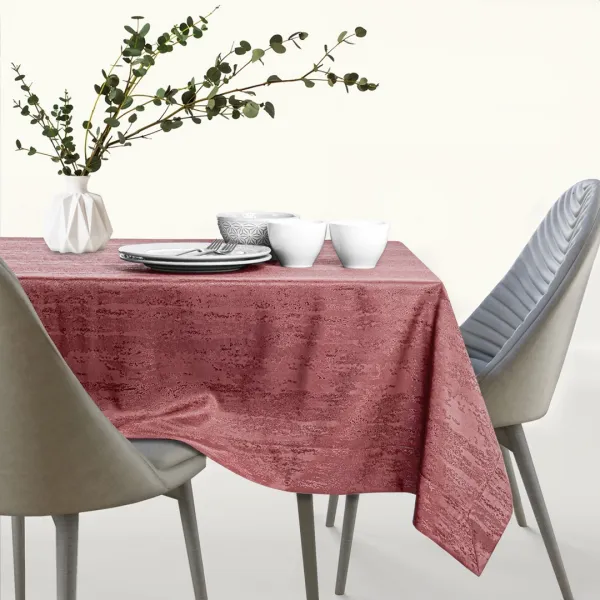 AmeliaHome Obrus Vesta old rose, 110 x 110 cm