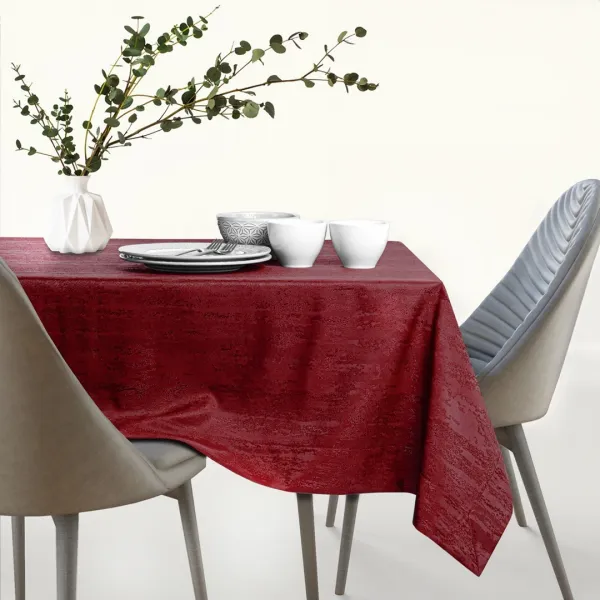 Obrus AmeliaHome VESTA BRD vínový, veľkosť 80x80