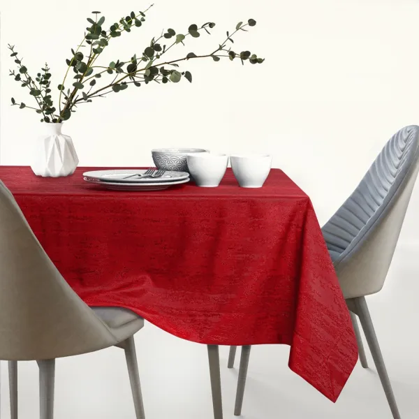Obrus AmeliaHome VESTA BRD vínový, veľkosť 80x80