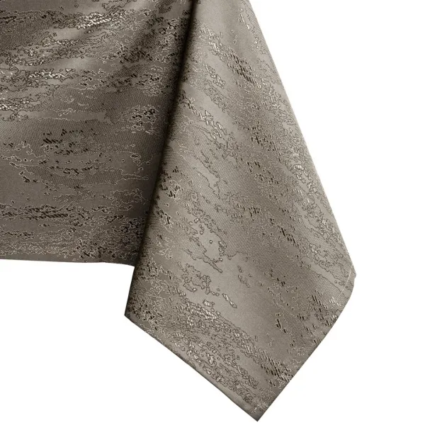 Súprava obrusu a behúňa na stôl AmeliaHome VESTA 115x200+35x200 cm cappuccino