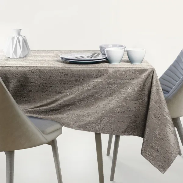 Obrus AmeliaHome VESTA cappuccino, veľkosť 155x155