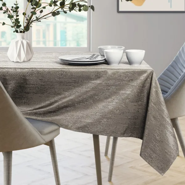Obrus AmeliaHome VESTA cappuccino, veľkosť 155x155