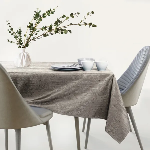 Obrus AmeliaHome VESTA cappuccino, veľkosť 155x155
