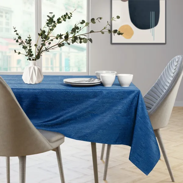 Obrus AmeliaHome VESTA indigový, veľkosť 155x155