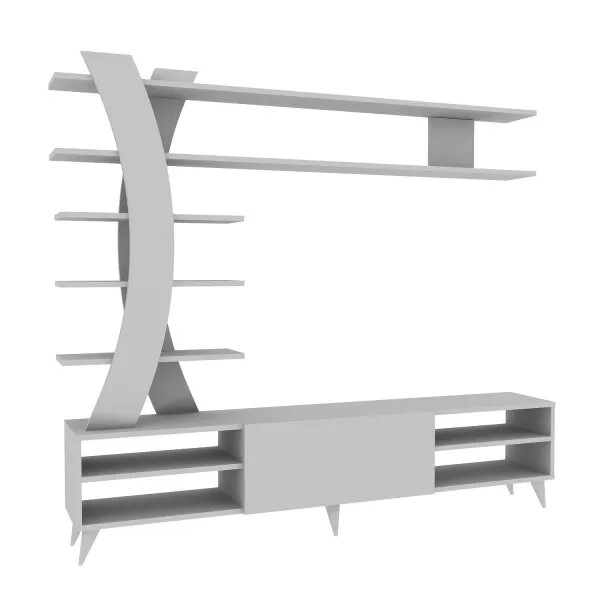 Kalune Design Obývacia stena DURU 180 cm biela