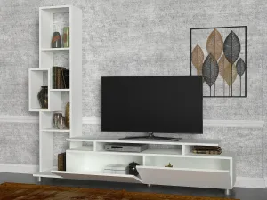 TV skrinka / Obývacia stena Tulip - White