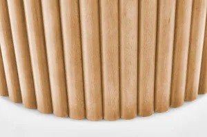 HALMAR Odkládací stolek WOODY 40 cm hnědý