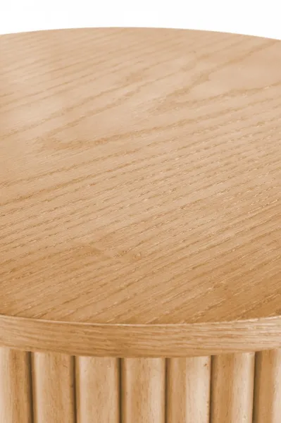 HALMAR Odkládací stolek WOODY 40 cm hnědý