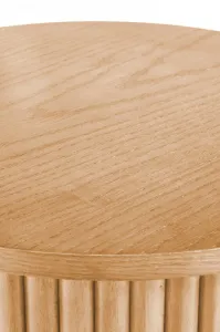 HALMAR Odkládací stolek WOODY 40 cm hnědý