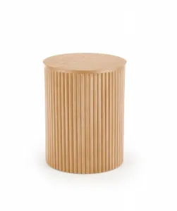 HALMAR Odkládací stolek WOODY 40 cm hnědý