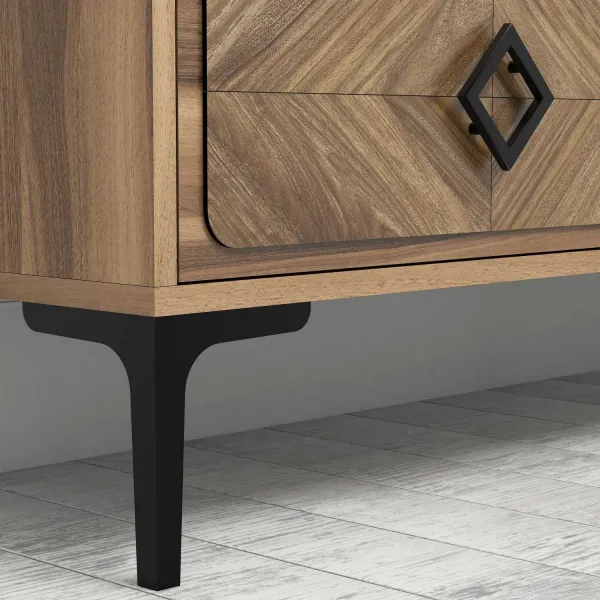 TV skrinka / Obývacia stena Samba - Walnut