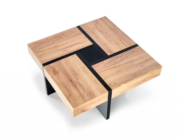 HALMAR Odkládací stolek Sevilla 100 cm dub/černý