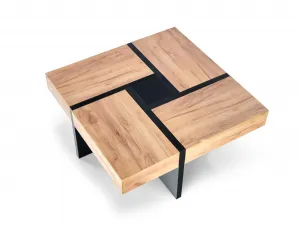 HALMAR Odkládací stolek Sevilla 100 cm dub/černý