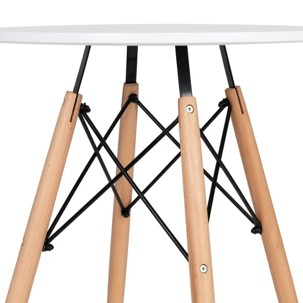 Wellhox Moderný stôl do jedálne, obývačky, kuchyne 60 cm
