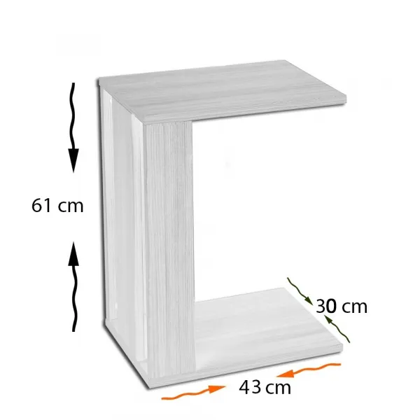 Rozkladací stôl Pasific C Light Cotton