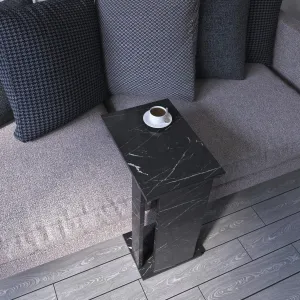 Kalune Design Odkladací stolík Pasific čierny