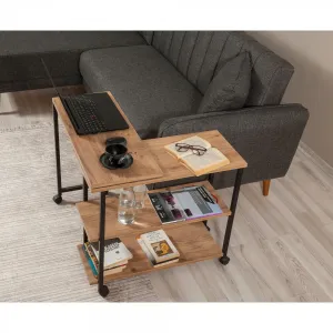 Hanah Home Odkladací stolík Melin borovica atlantická