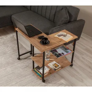 Hanah Home Odkladací stolík Melin borovica atlantická