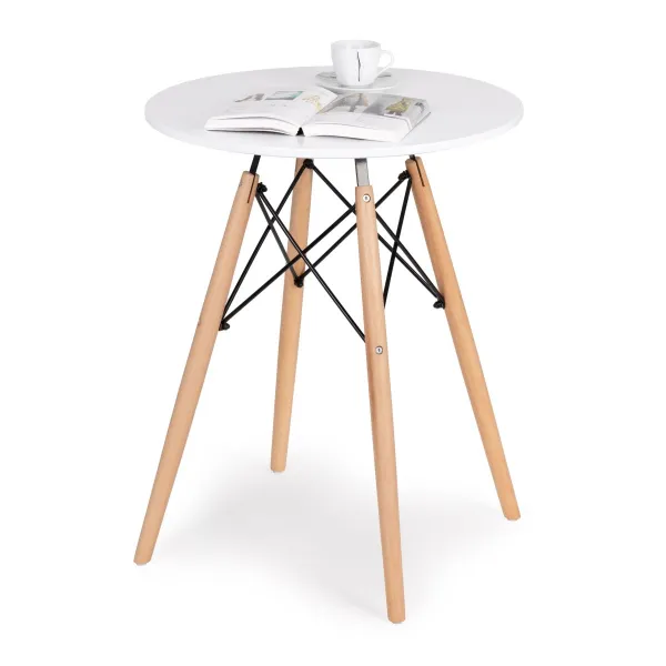 Wellhox Moderný stôl do jedálne, obývačky, kuchyne 60 cm