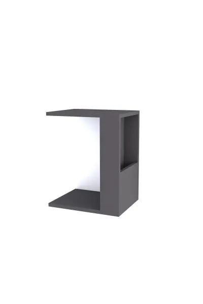 Kalune Design Odkladací stolík Star antracitový