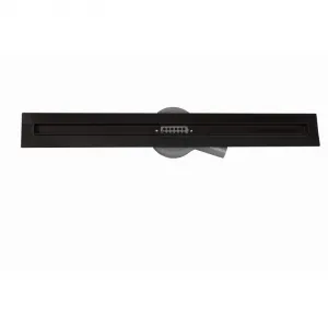 Odvodňovací žľab Mexen Flat 360 SLIM + sifón Black 90 cm